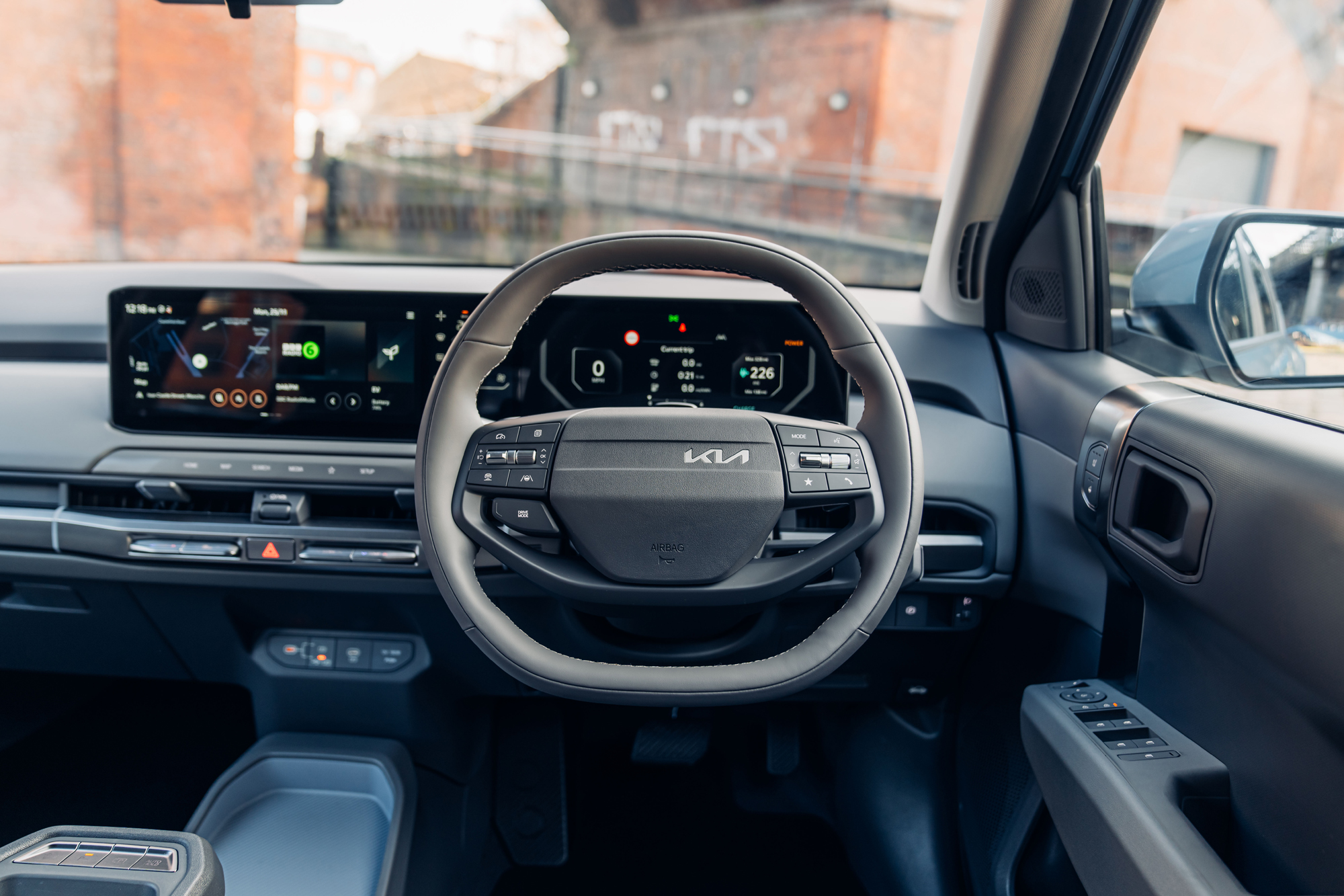 03 Kia EV3 driver's eye view