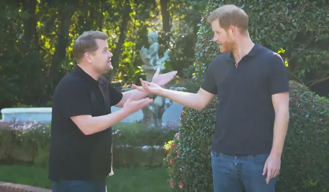 ‘He was furious’ – James Corden and Prince Harry’s shocking fight revealed