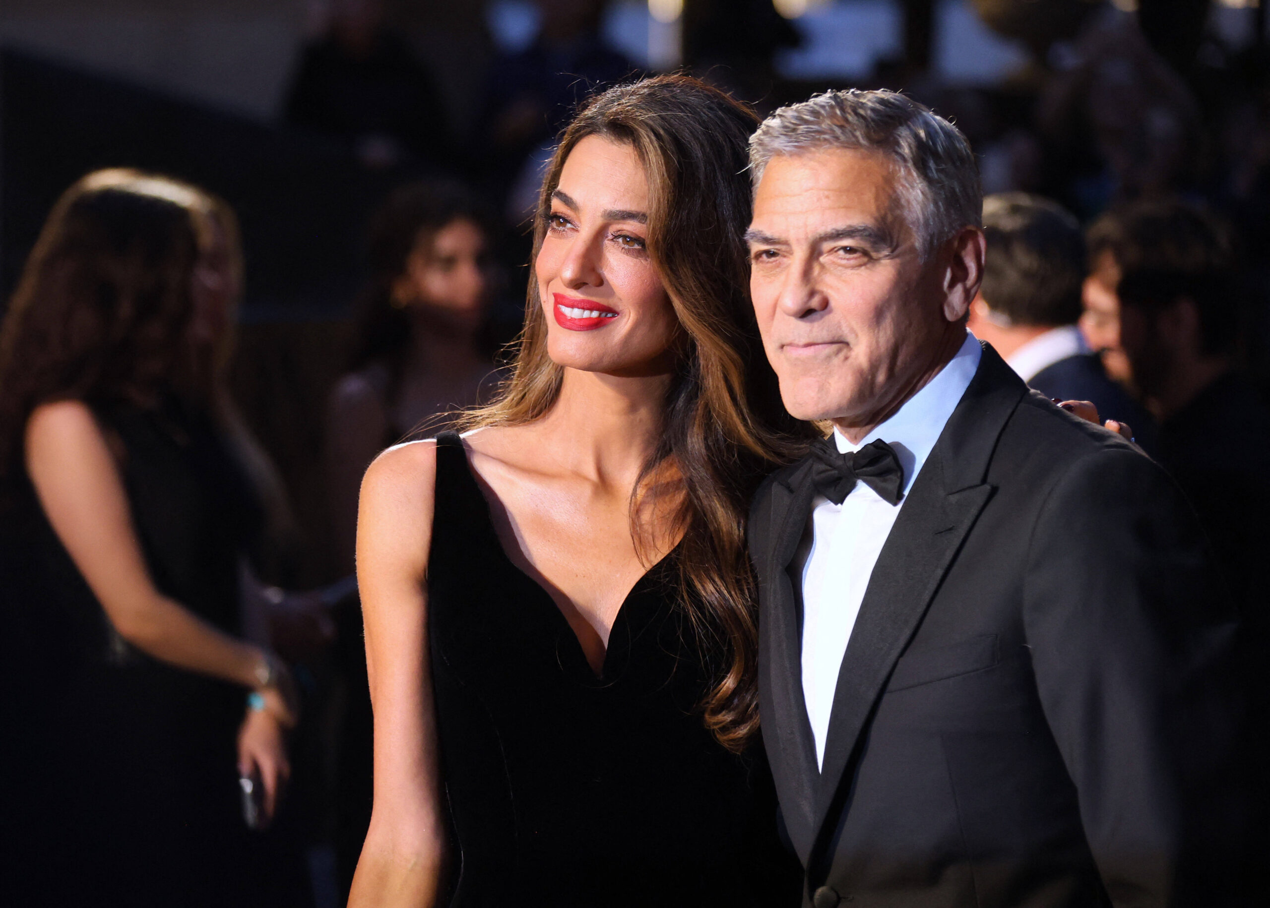 Entertainment Themen der Woche KW39 Entertainment Bilder des Tages George And Amal Clooney Arriving For The Albie Awards Jennifer Aniston