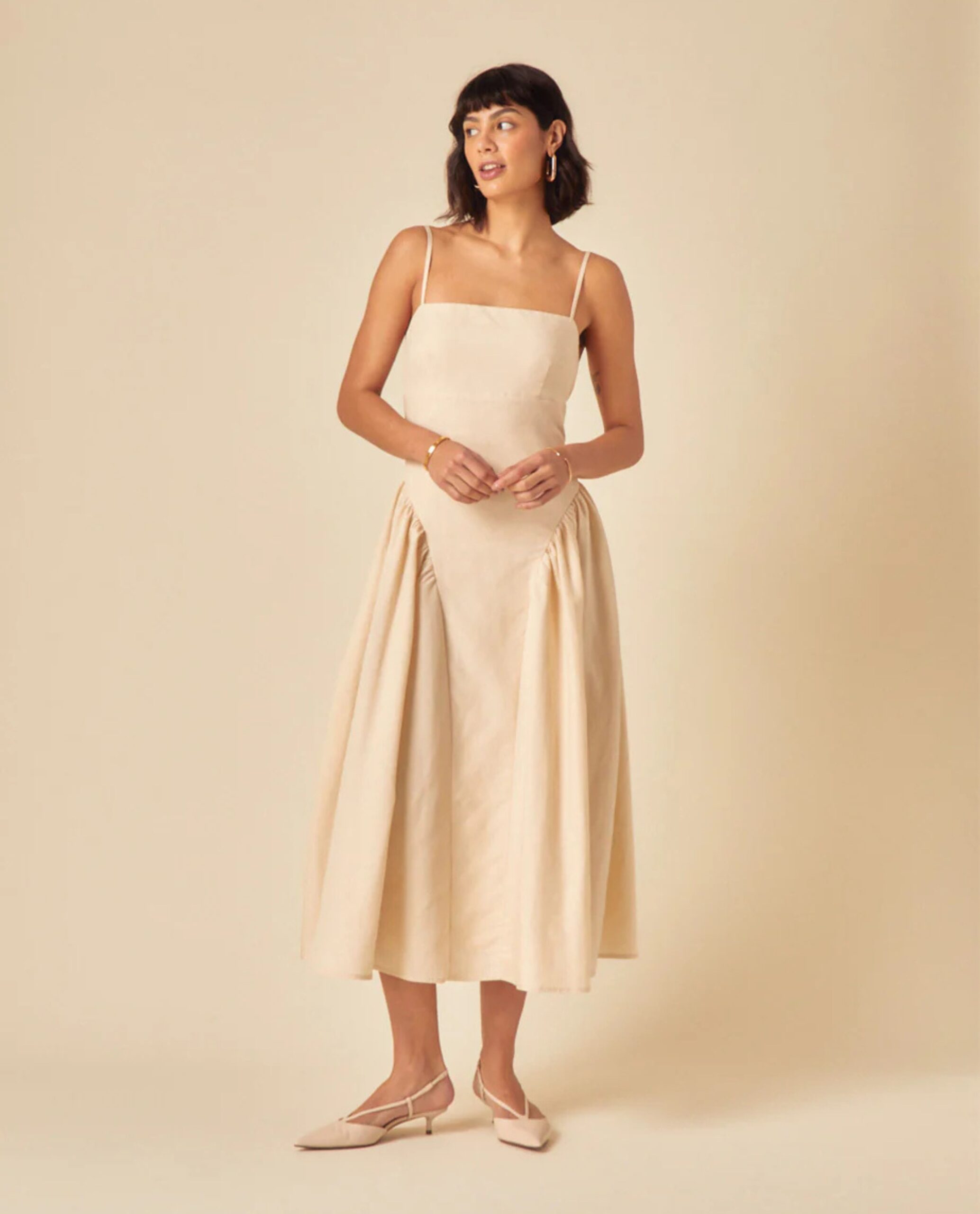 nobody's child dress Stone Drop Waist Lupin Midi Dress