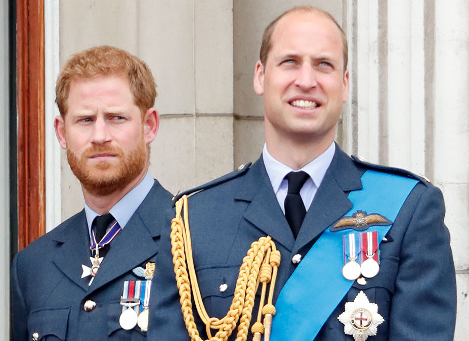 Harry and Prince William