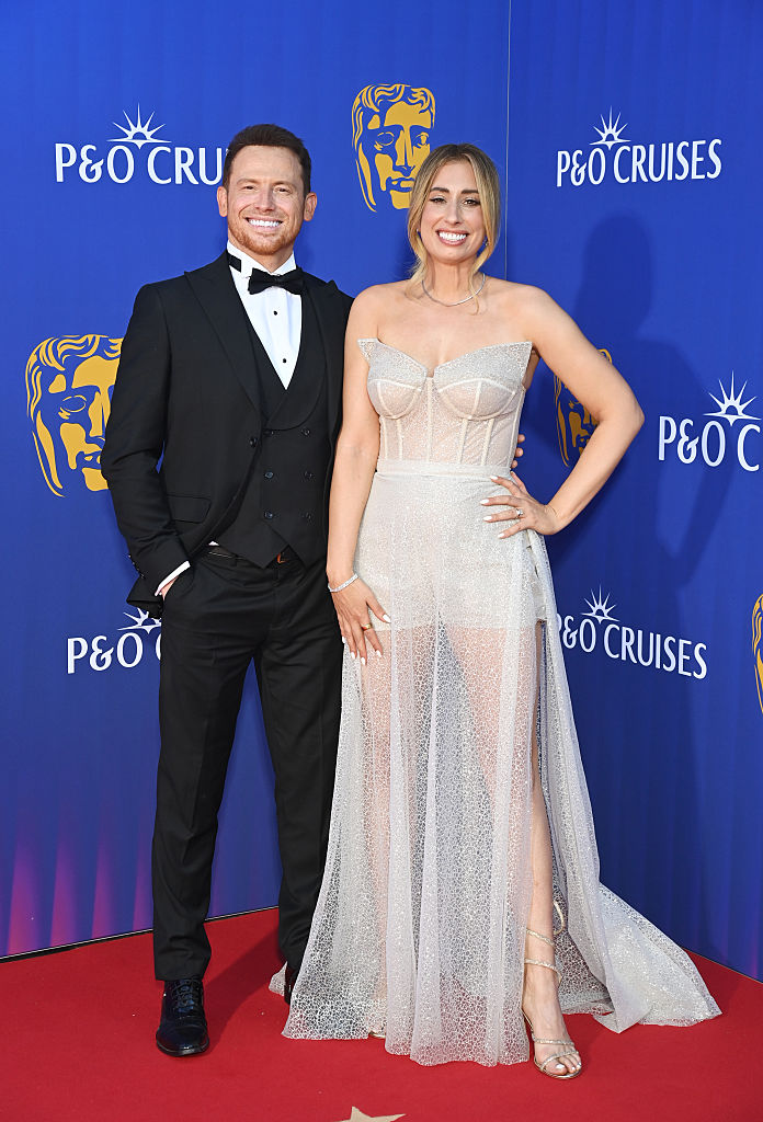 2025 BAFTA Television Awards With P&O Cruises - VIP Arrivals Stacey Solomon and Joe Swash