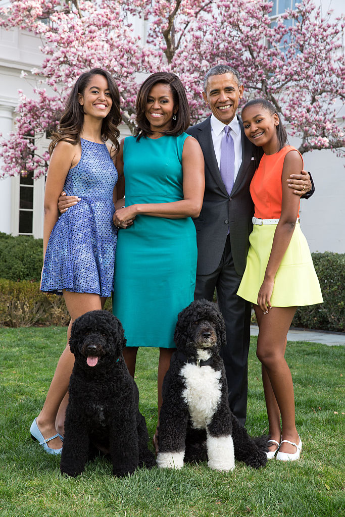 First Family Easter Portrait Michelle Obama