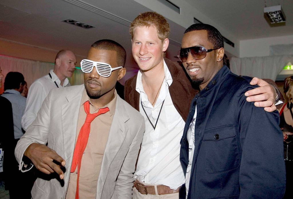 Prince Harry At 'Concert for Diana' Party Diddy with Prince Harry