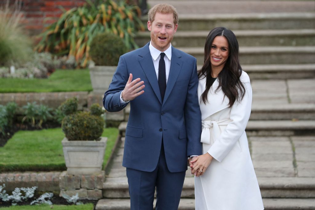 BRITAIN-ROYALS-MARRIAGE Meghan Harry