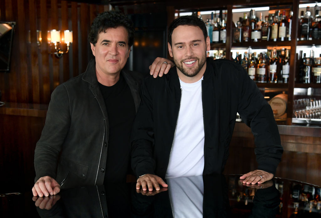 Scooter Braun And Scott Borchetta Portrait Session Scott and Scooter