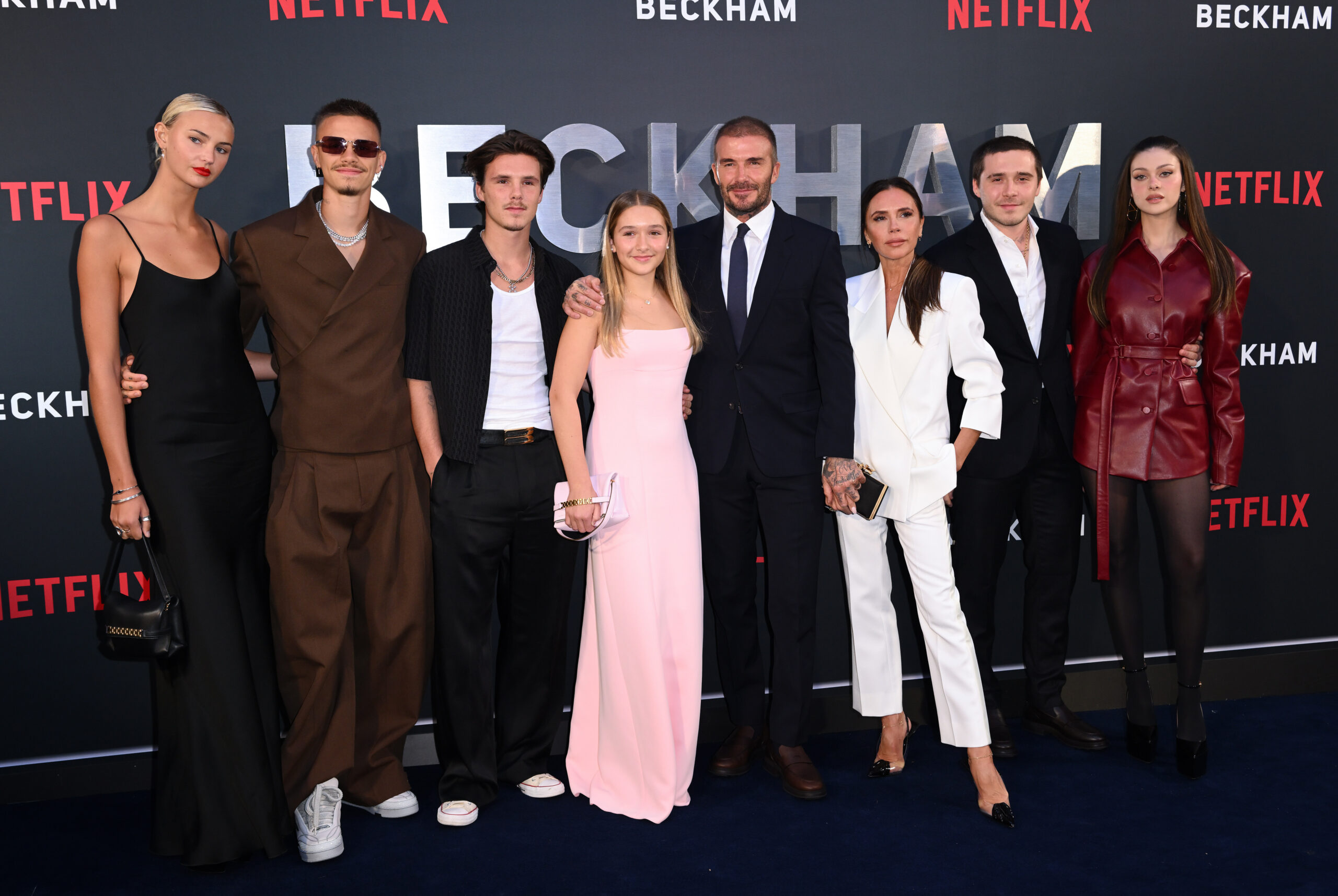 Netflix's 'Beckham' UK Premiere - Arrivals Beckhams