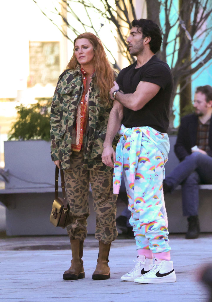 Celebrity Sightings In Jersey City - January 12, 2024 Blake Lively Justin Baldoni