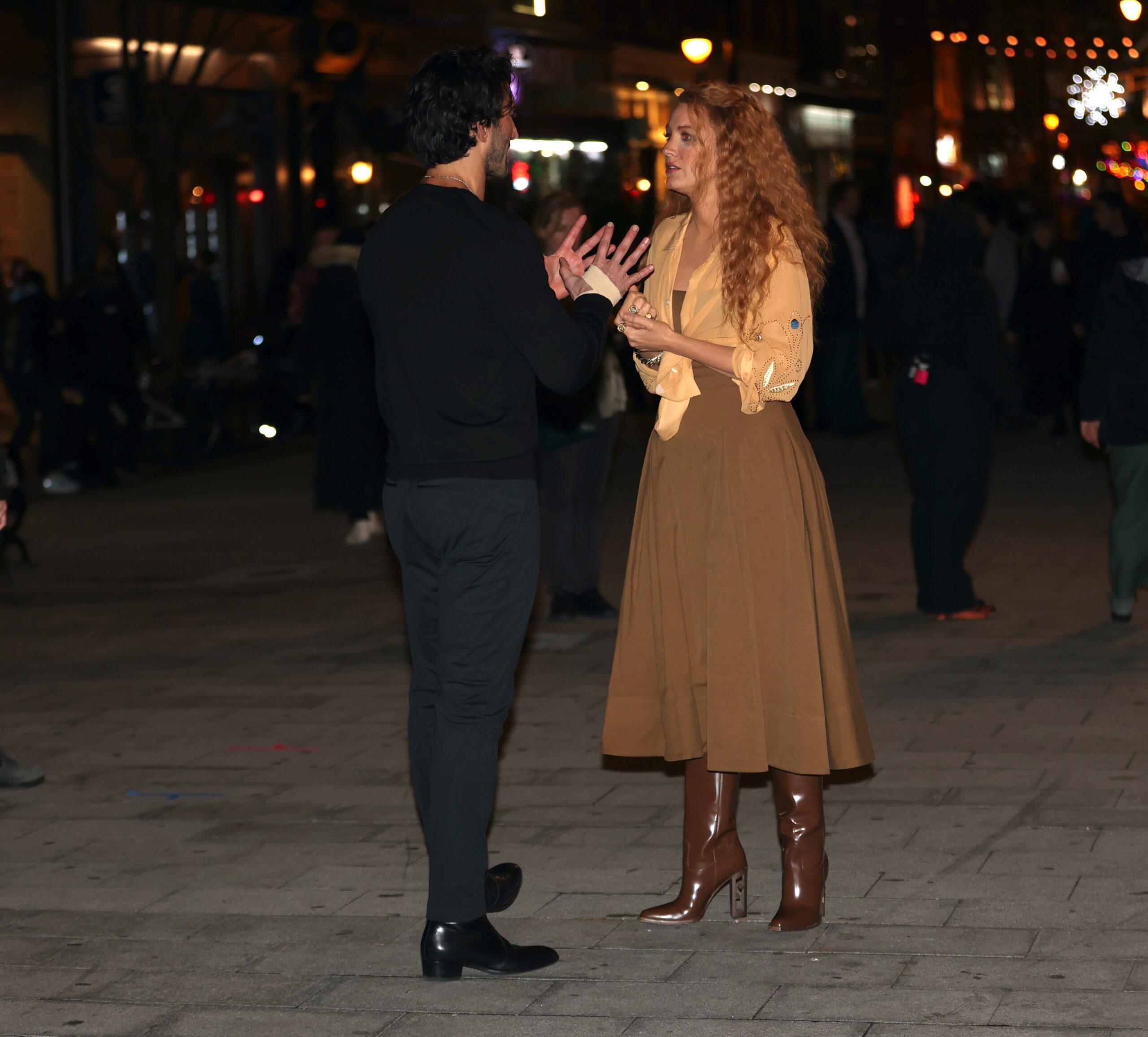 Celebrity Sightings In Jersey City - January 12, 2024 Blake Lively