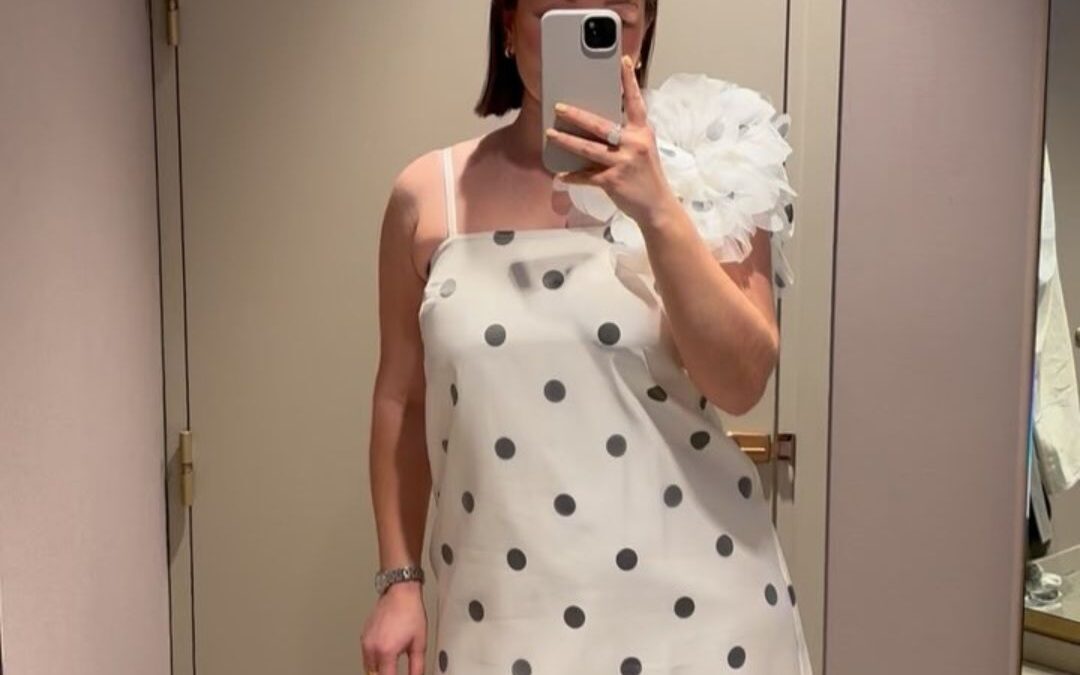 square mini dress