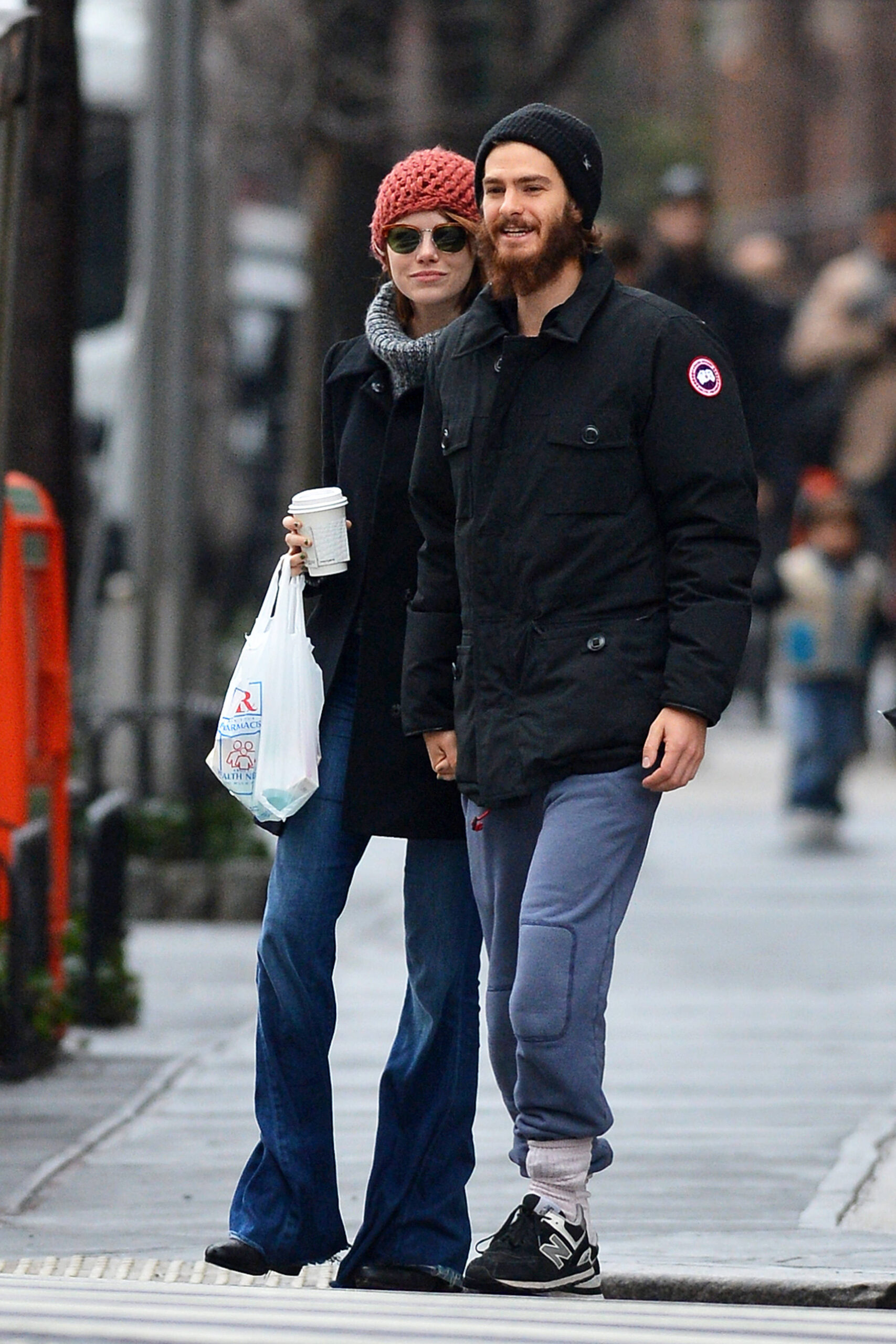 Andrew Garfield and Emma Stone